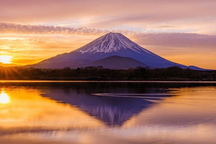 温泉とアウトレット付き東京富士山プライベート日帰り旅行から