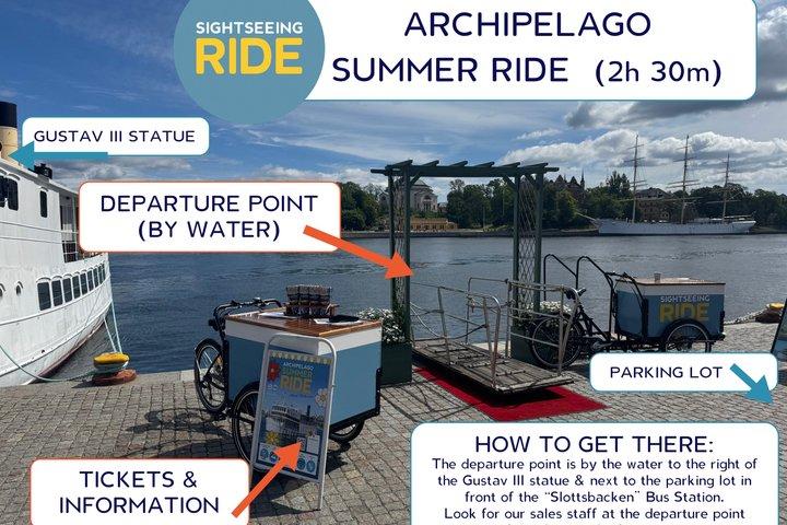 Stockholm : Visite de l'Archipel avec Guide live