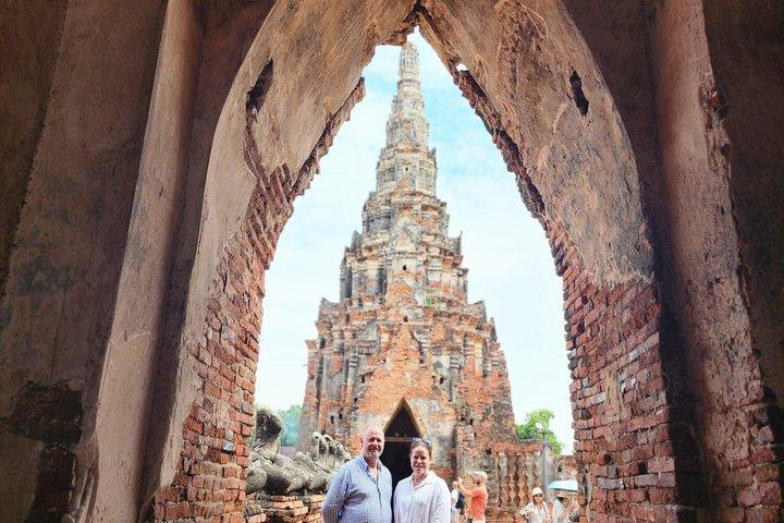 バンコク発ユネスコアユタヤ古都プライベート日帰り旅行