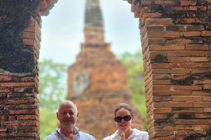 バンコク発ユネスコアユタヤ古都プライベート日帰り旅行
