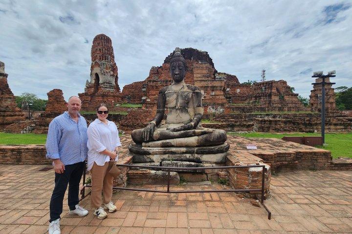 バンコク発ユネスコアユタヤ古都プライベート日帰り旅行