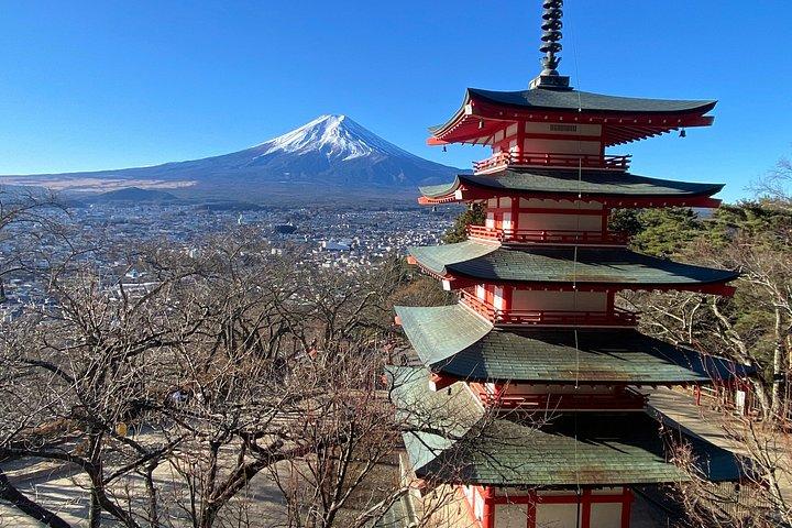 東京発：英語ガイド付き富士山プライベートカスタマイズツアー