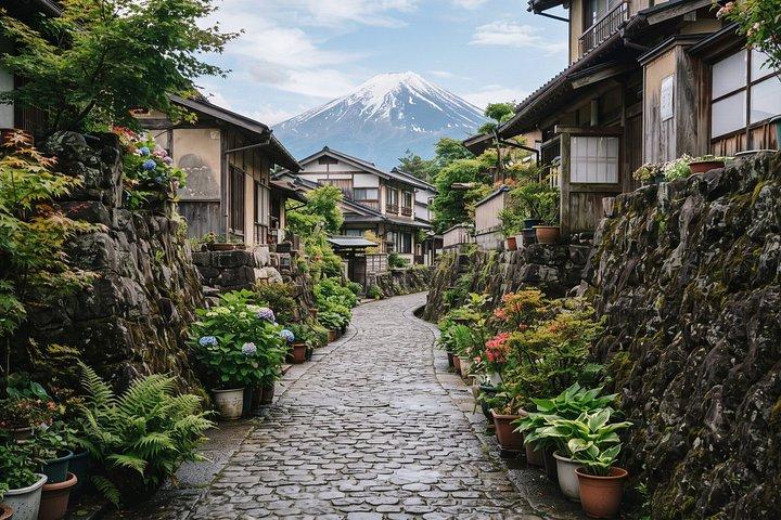 Mt. Fuji Scenic Train Adventure Small Group Guided Tour