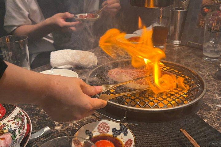 東京：新宿でのプライベートA5和牛テイスティング
