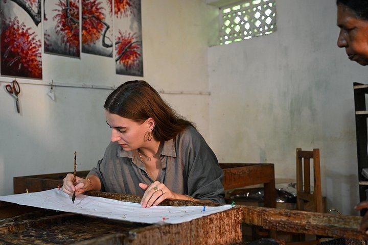 Batik Heritage erfarenhet med Master Artisan