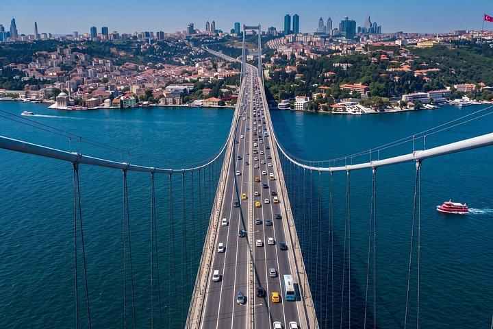 Istanbul Asia Tour by Bus with Bosphorus Cruise