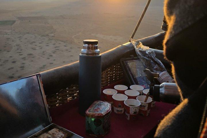 マラケシュの少人数制熱気球フライト