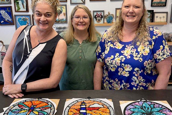 Solfångare Glas och Harts Workshop i Kissimmee