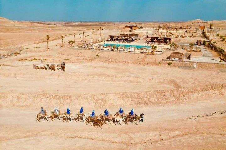 Agafay Desert Dinner Show Camel And Quad Private From Marrakech