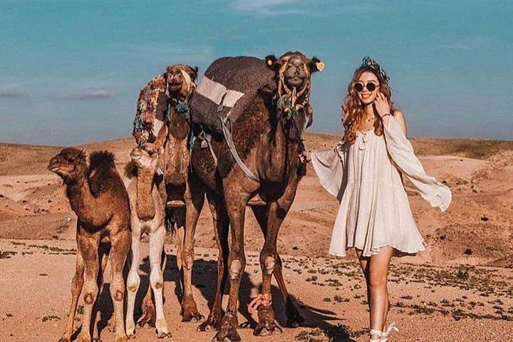 Agafay Desert Dinner Show Cammello e quad privato da Marrakech