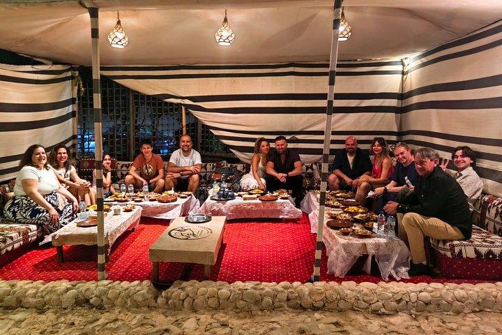 ベドウィンナイトライフ 本格的なエジプト料理体験