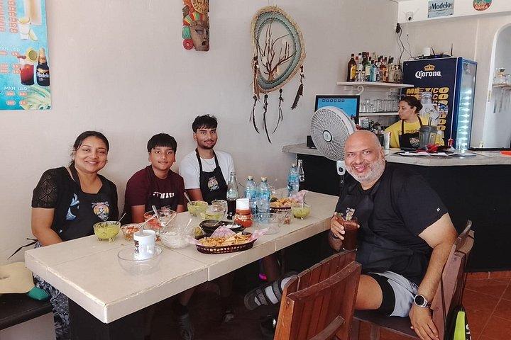 本格ビーチフロントメキシコ料理教室カフェジャガーコスタマヤ