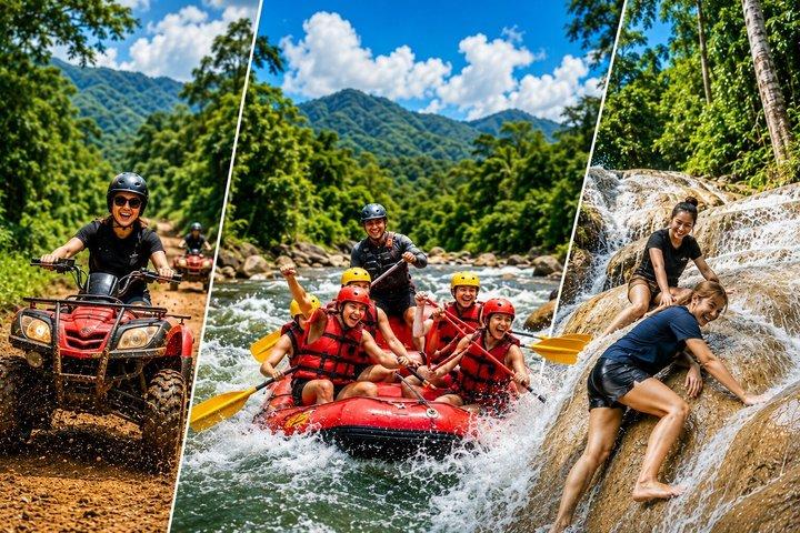 Chiang Mai : ATV & White Water Rafting & Sticky Waterfall