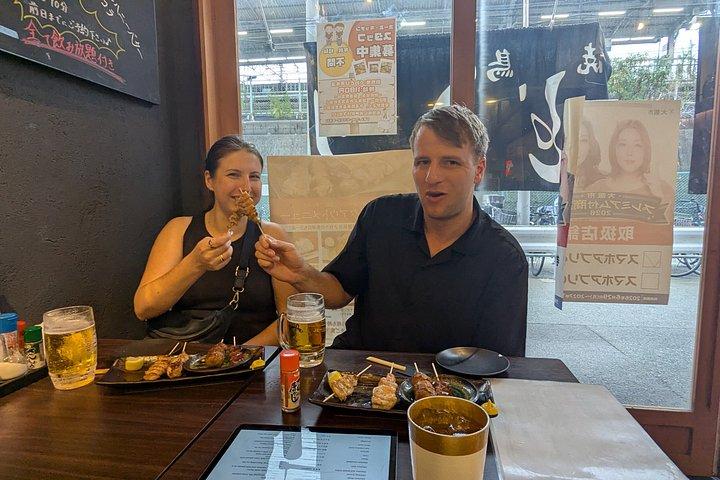 隠れた大阪夜食ツアーたこ焼きやきとりと居酒屋
