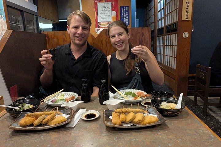隠れた大阪夜食ツアーたこ焼きやきとりと居酒屋
