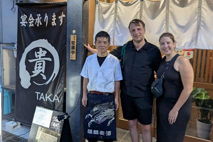 隠れた大阪夜食ツアーたこ焼きやきとりと居酒屋