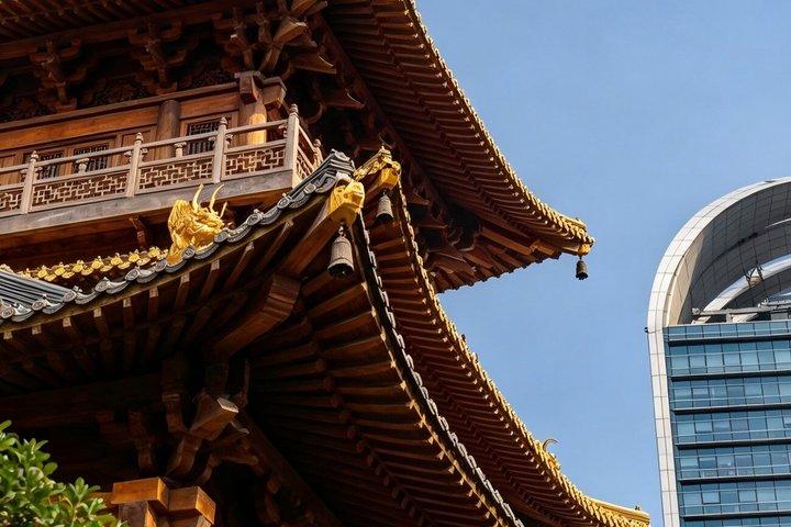 上海日帰りツアー：豫園、市神寺、朱家鼓、ブント