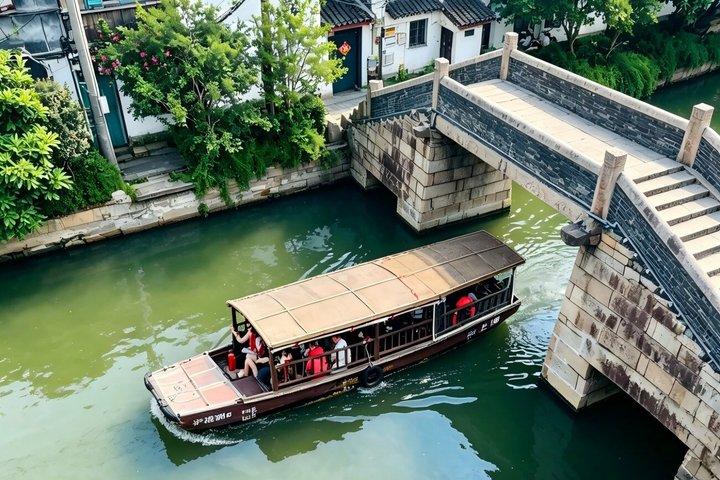 上海日帰りツアー：豫園、市神寺、朱家鼓、ブント