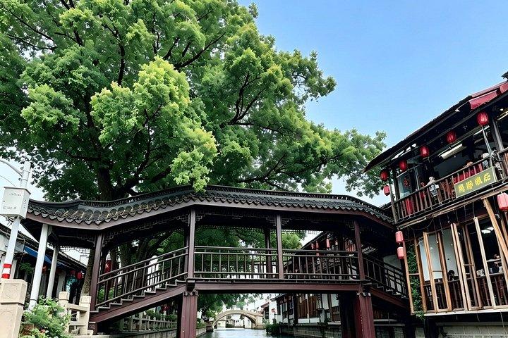 上海日帰りツアー：豫園、市神寺、朱家鼓、ブント