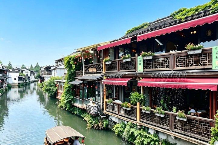 上海日帰りツアー：豫園、市神寺、朱家鼓、ブント