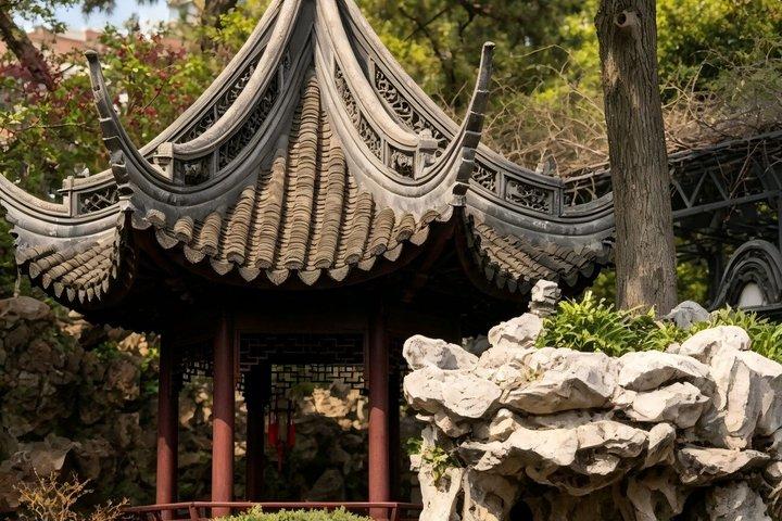上海日帰りツアー：豫園、市神寺、朱家鼓、ブント