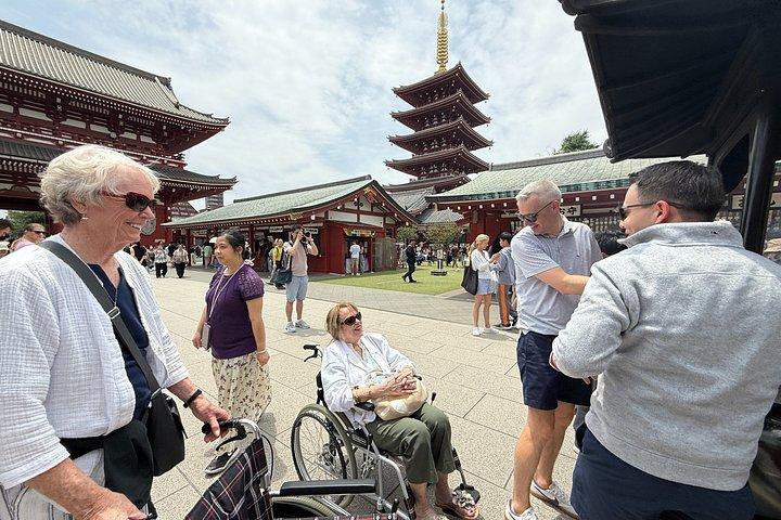 車椅子で行く東京全日バリアフリーツアー