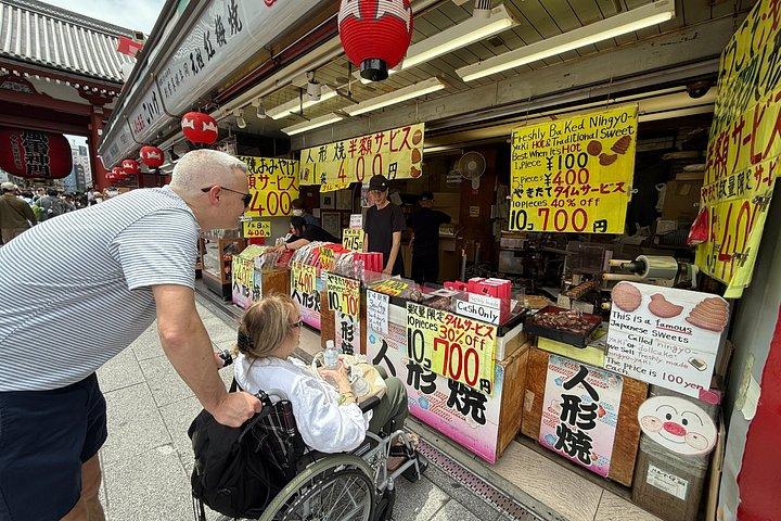 車椅子で行く東京全日バリアフリーツアー