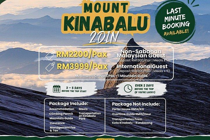 Mount Kinabalu 2Days 1Night