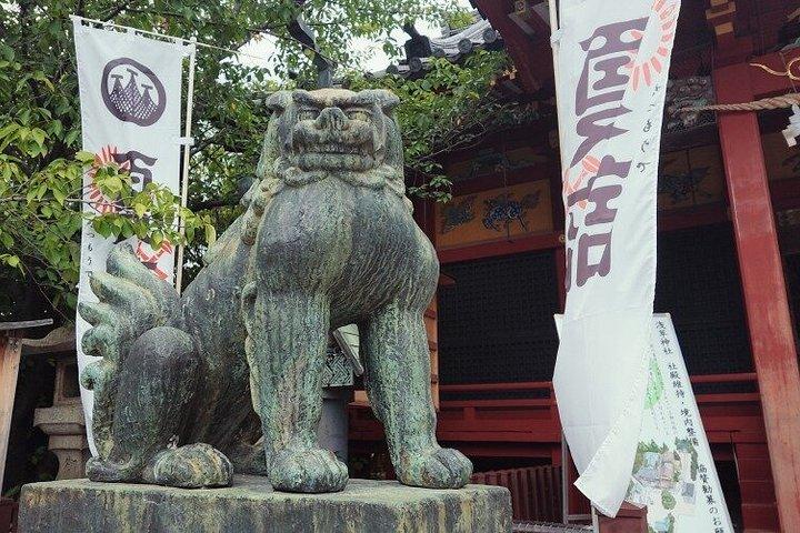 東京プライベート浅草散策ツアー浅草寺抹茶とおもち
