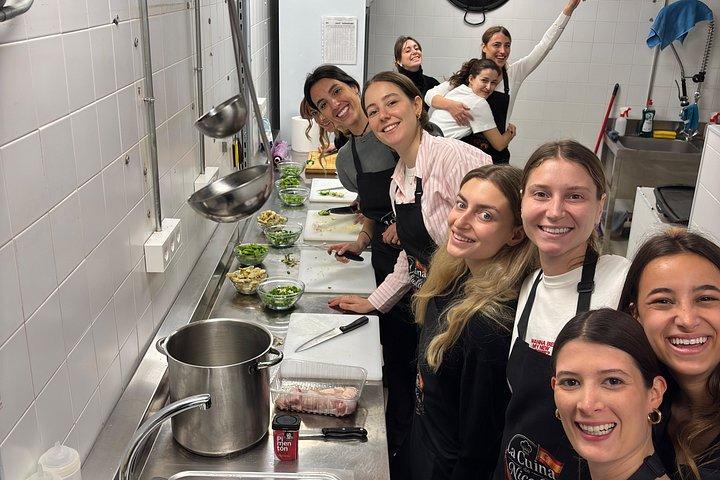 Paella and creative rices Workshop with Sangria in Madrid Center