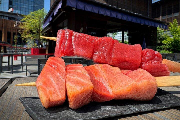チームラボプラネッツ マグロ解体で東京プライベートツアー
