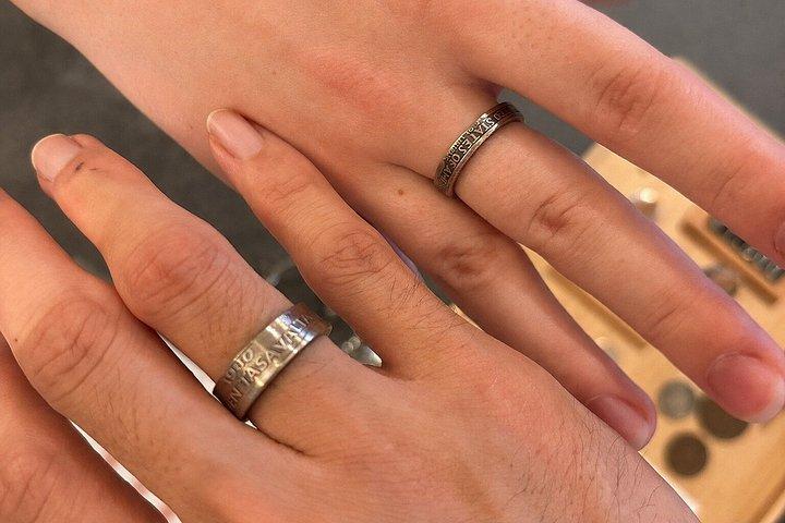 東京：新宿でヴィンテージコインリング作りワークショップ