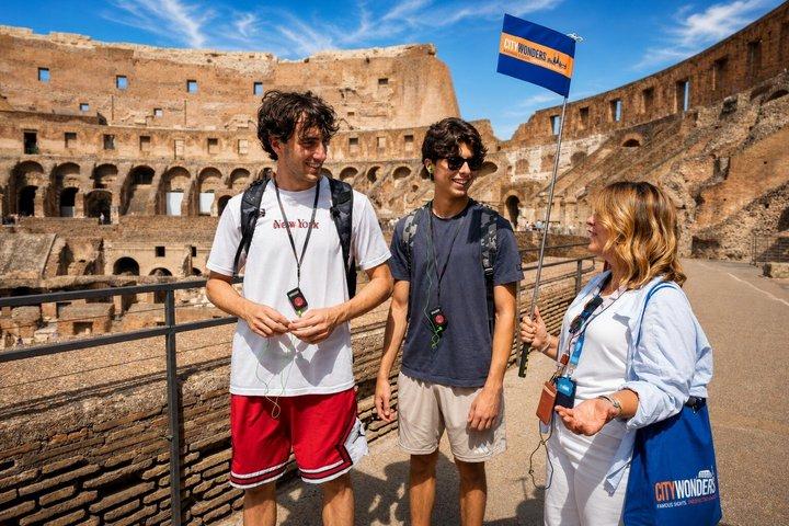Roma: excursão guiada ao Coliseu, Fórum Romano e Monte Palatino