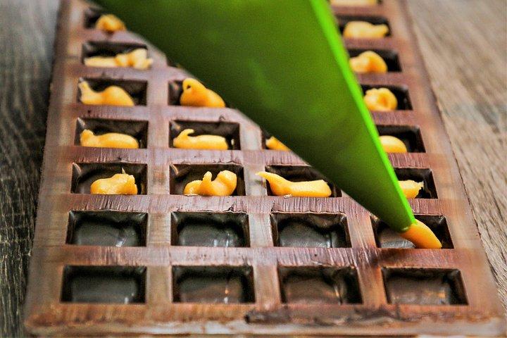 ブリュッセルチョコレートウォーキングツアー、ワークショップ付き