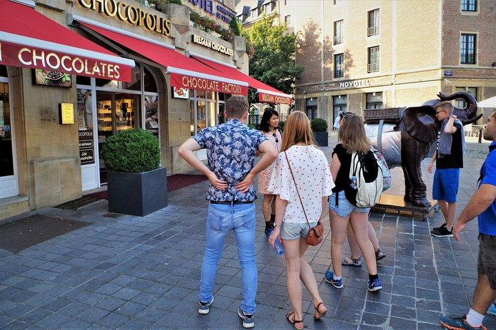 ブリュッセルチョコレートウォーキングツアー、ワークショップ付き
