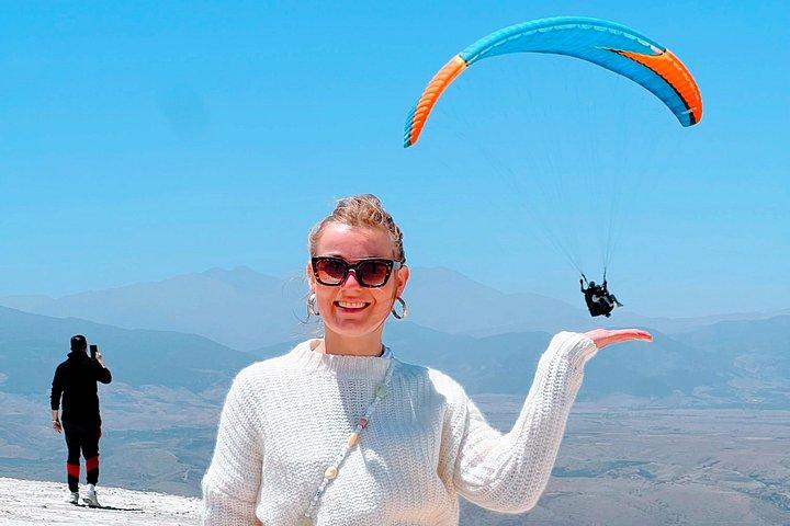 Flyg ovanför Aguergour på en Extreme Tandem-flygning med GoPro