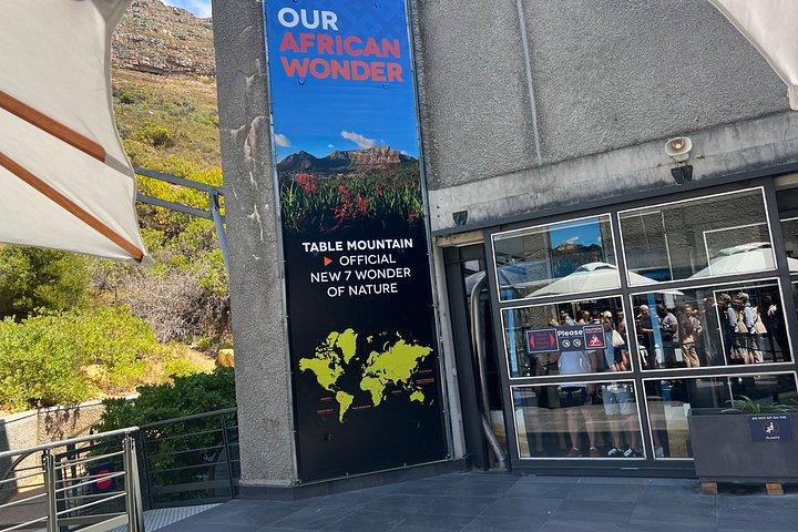 Table Mountain Self Arrival Tour with Pre Booked Cableway Ticket
