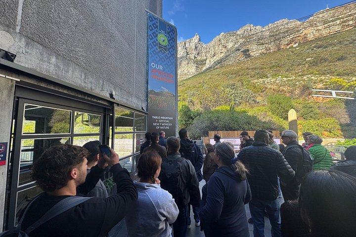 Table Mountain Self Arrival Tour with Pre Booked Cableway Ticket