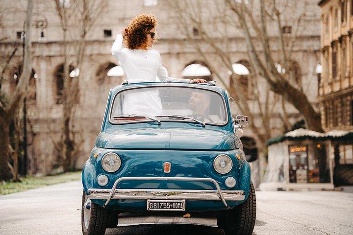 ローマで結婚式の新婚旅行フォトシュート