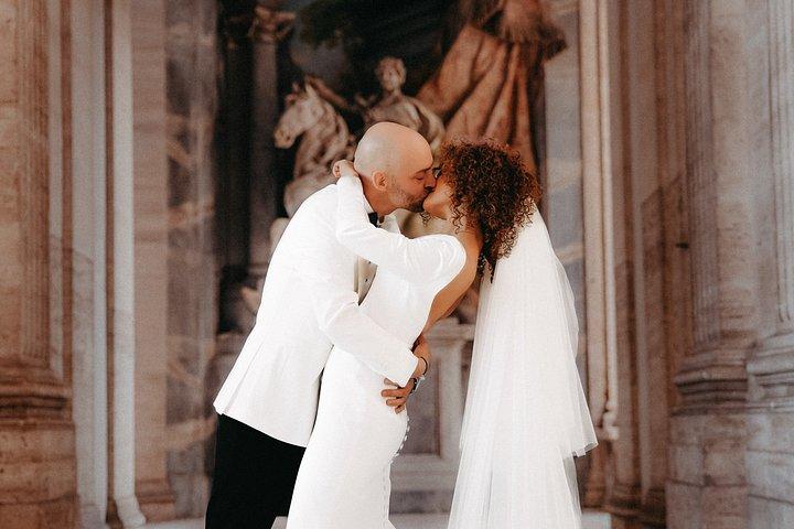 ローマで結婚式の新婚旅行フォトシュート