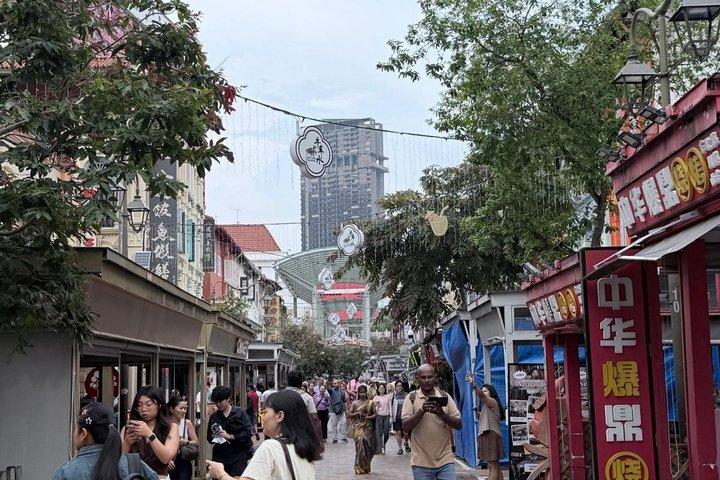 シンガポール植民地時代と倫理地区バス＆ウォーキングツアー