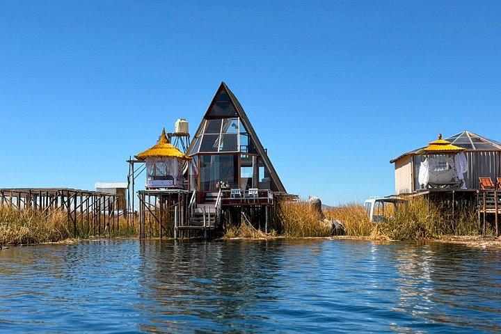 クスコ発スカイグランピング付きチチカカ湖3日間ツアー