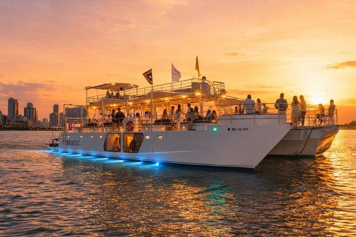 Cartagena Sunset Catamaran Cruise with Open Bar