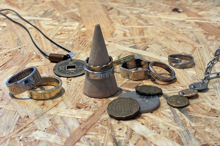 東京：新宿でヴィンテージコインリング作りワークショップ