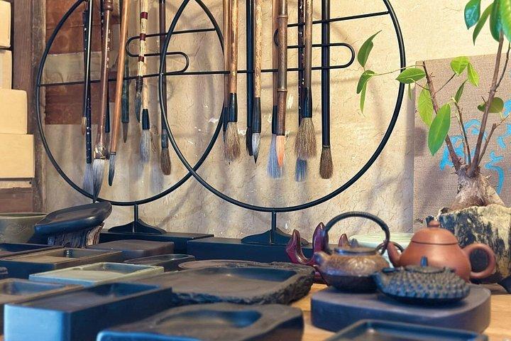 京都カスタムデザイン書道体験