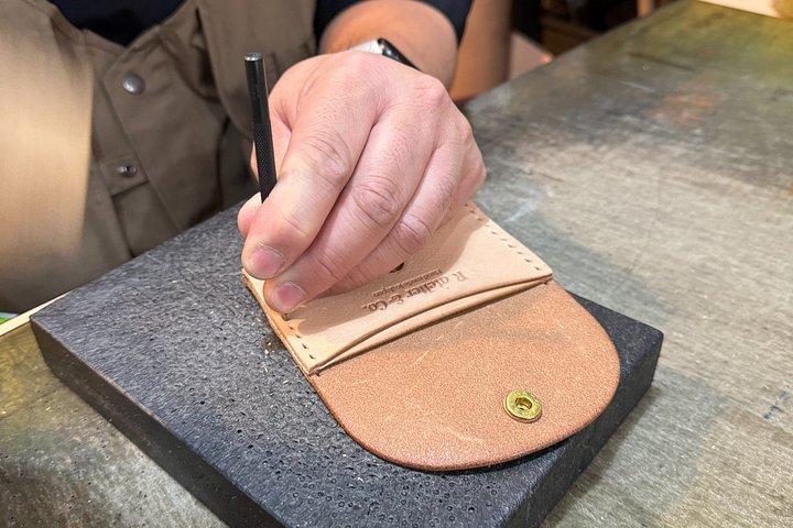 Tokyo: Make a Mini Wallet For Beginners/ Leather craft/ By Hand