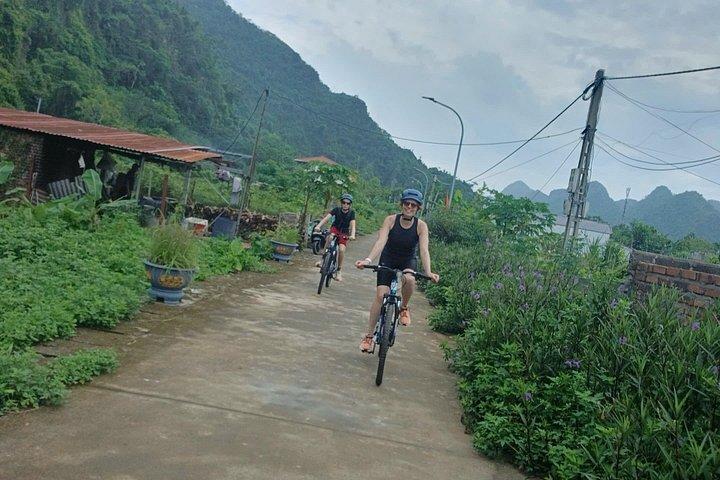 Xuan Dam Village Tour By Bike in Cat Ba Island