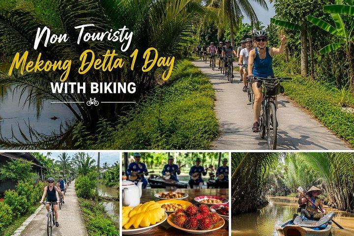 Non Touristy - Mekong Delta 1 Day With Biking