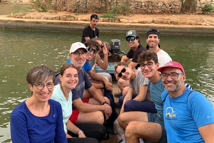 Private Full Day Trip -Wadi Shab, Bimmah Sinkhole and Fins Beach