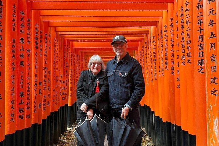 大阪または神戸クルーズ港からの京都プライベート岸辺ツアー